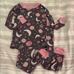Little Sleepies Moon and Star Pajama Set